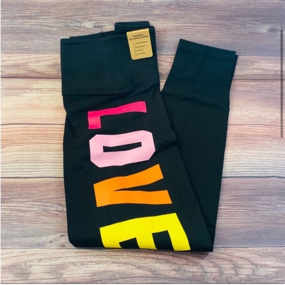 VS PINK Cotton High Waist Leggings Small - Picture 6 of 11